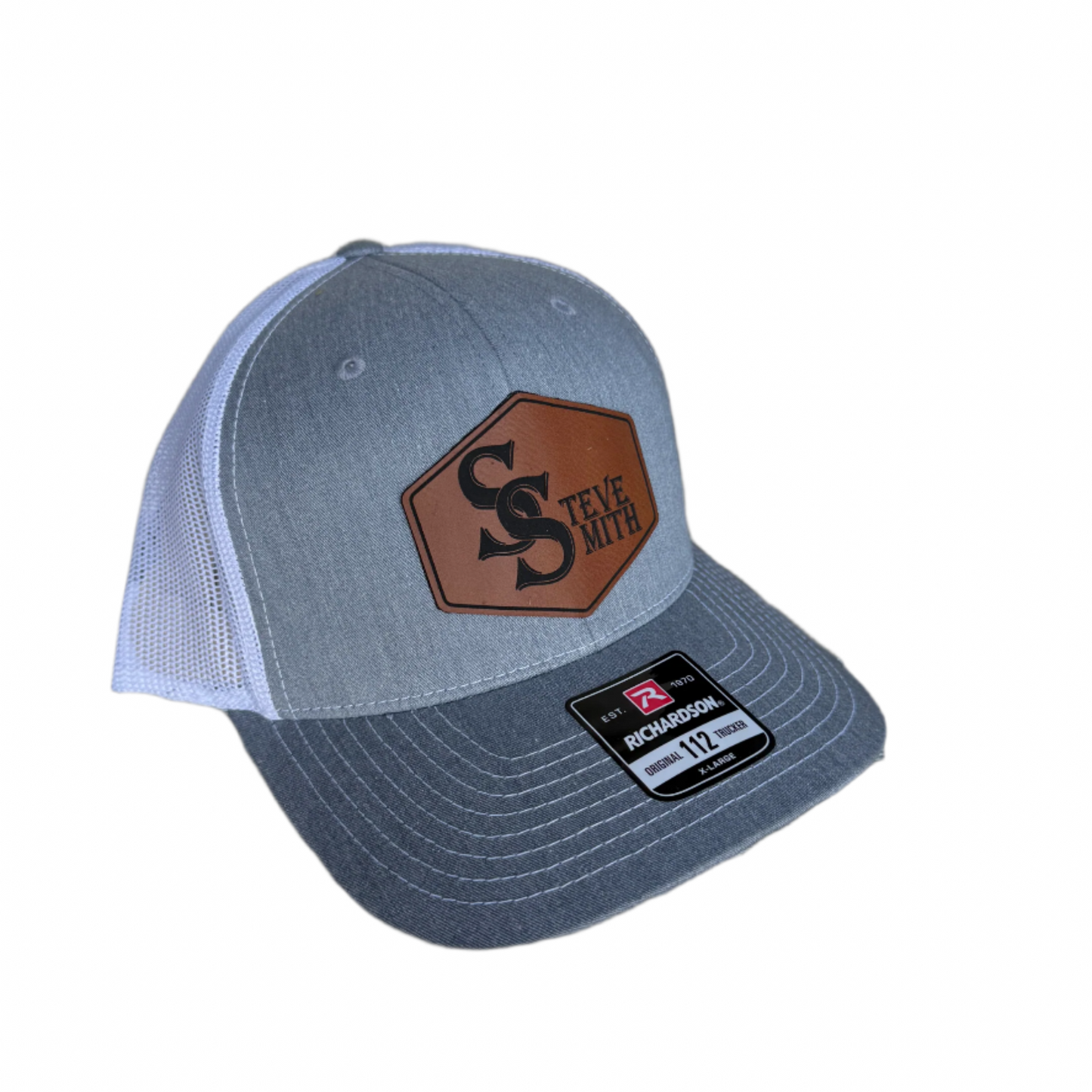 Grey & White Hat